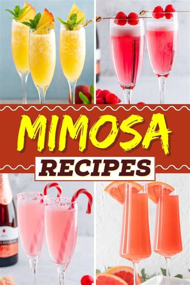 40 Best Mimosa Recipes - Mimosa Bar Ingredients