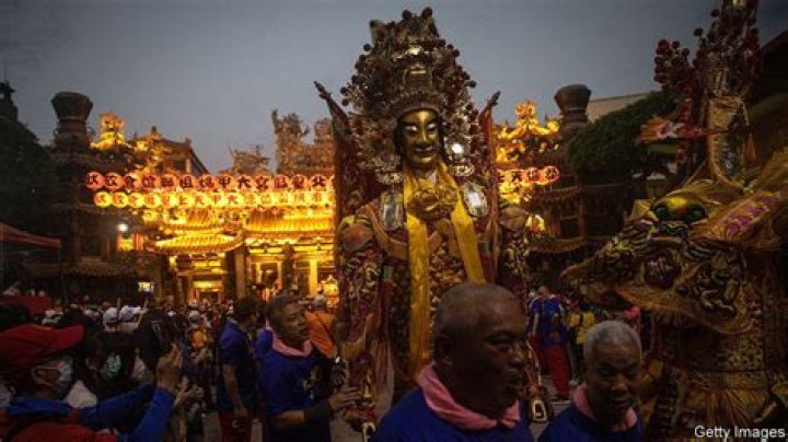 China hopes Mazu, a sea goddess, can help it win over Taiwan