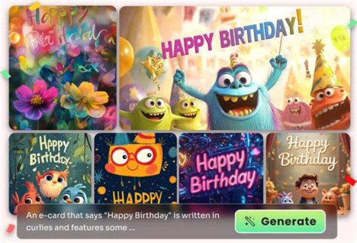 Create AI-generated Birthday Poster Images, Photos & Vectors