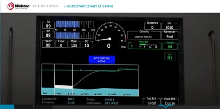 CSX seeks FRA approval to use Trip Optimizer’s automatic start and stop feature