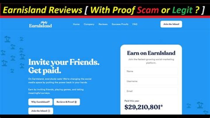Earnisland Scam {July 2022} Read The Exact Info Here!