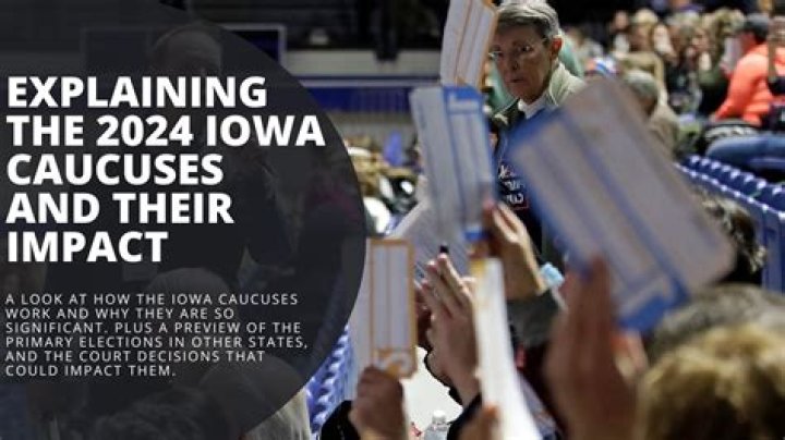 How the Iowa caucuses are changing in 2024