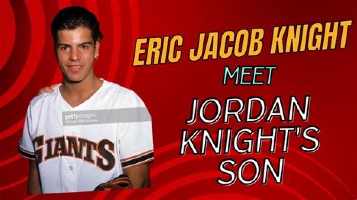 Meet Jordan Knight’s son Eric Jacob Knight; Bio | Age 2023 and Family