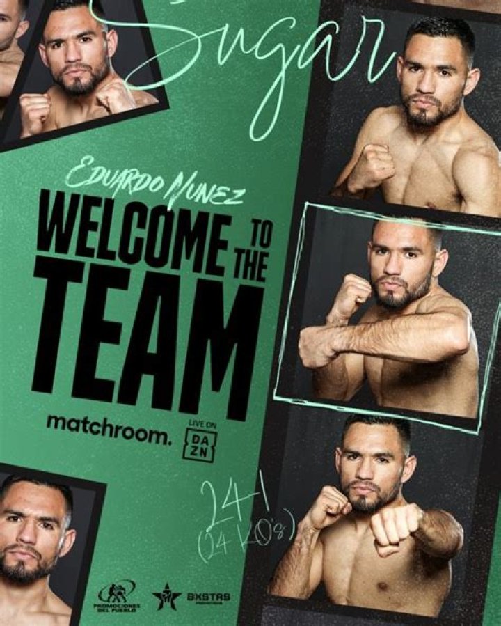 Mexican knockout artist Eduardo Nuñez inks deal with Matchroom
