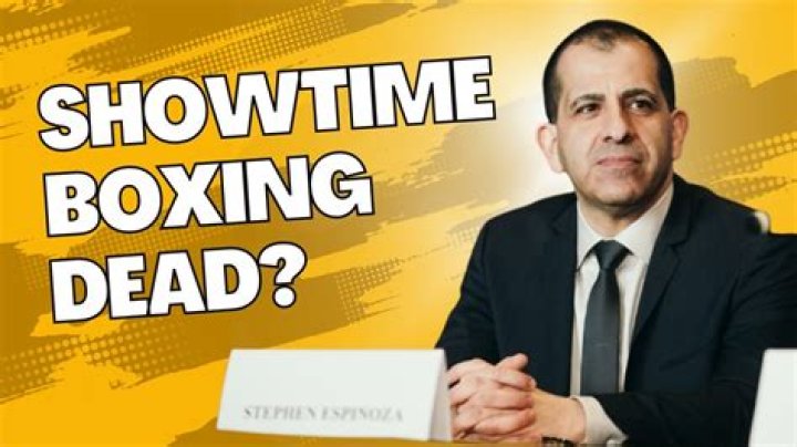 The Boxing Esq. Podcast, Ep. 48: Showtime sports president Stephen Espinoza