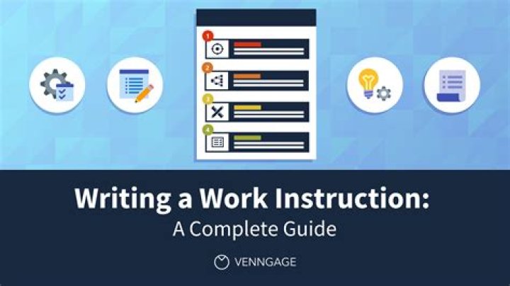 Work Instruction: A Complete Guide